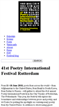 Mobile Screenshot of 2010en.poetry.nl